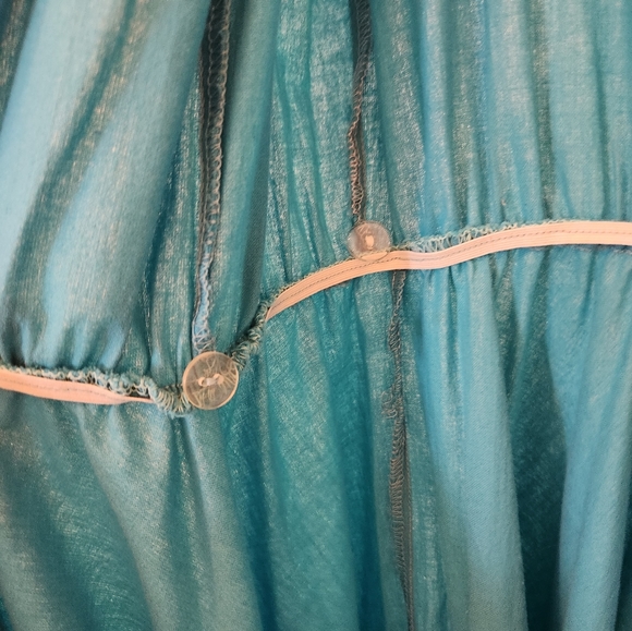 🎶80's Teal Dress🎶 - Picture 5 of 6